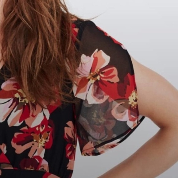 Madewell Tulip-Sleeve Mini Dress in French Rose - Picture 3 of 11